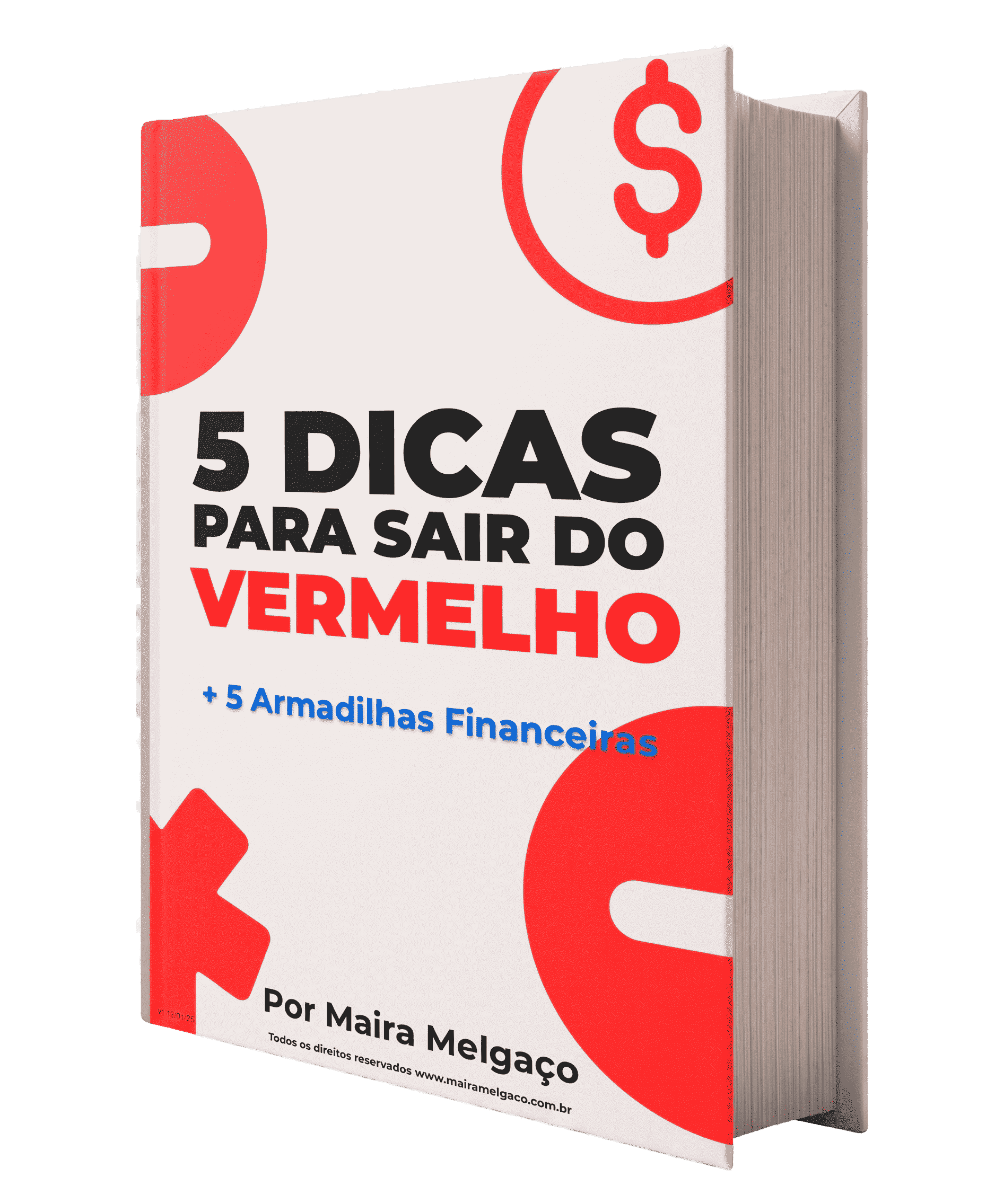 Capa do eBook 5 Dicas para Sair do Vermelho
